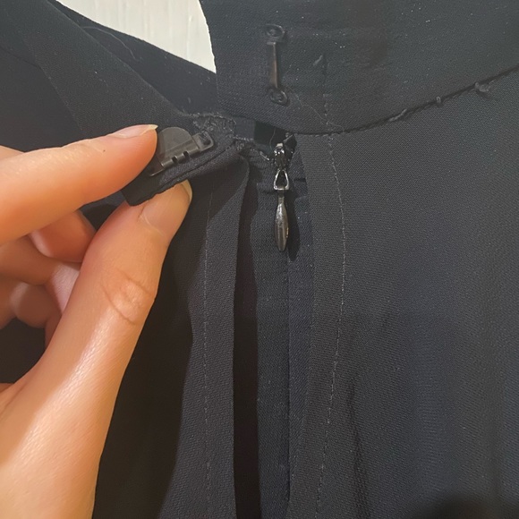 💖HOST PICK💖 VINTAGE Joesph Ribkoff Skirt Overlay Palazzo Pant | Made in Canada - Picture 5 of 13